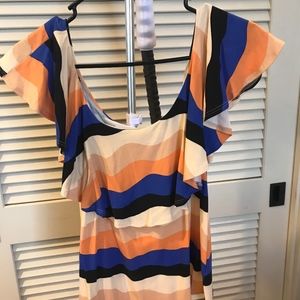 Fighting Eel off shoulder top